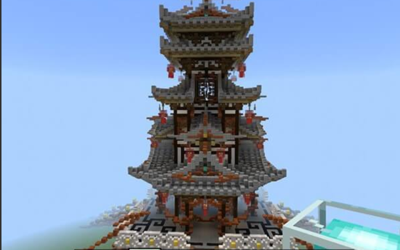 我的世界建筑百科全書，收好這份神秘建筑地圖與古風建造教程