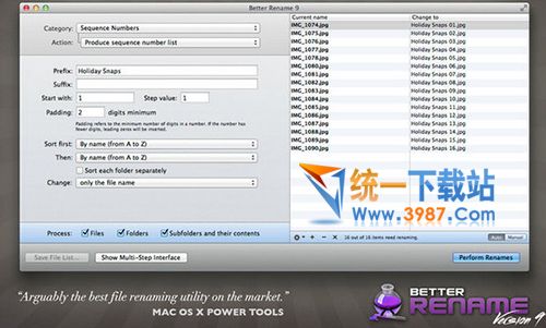 mac批量修改文件名